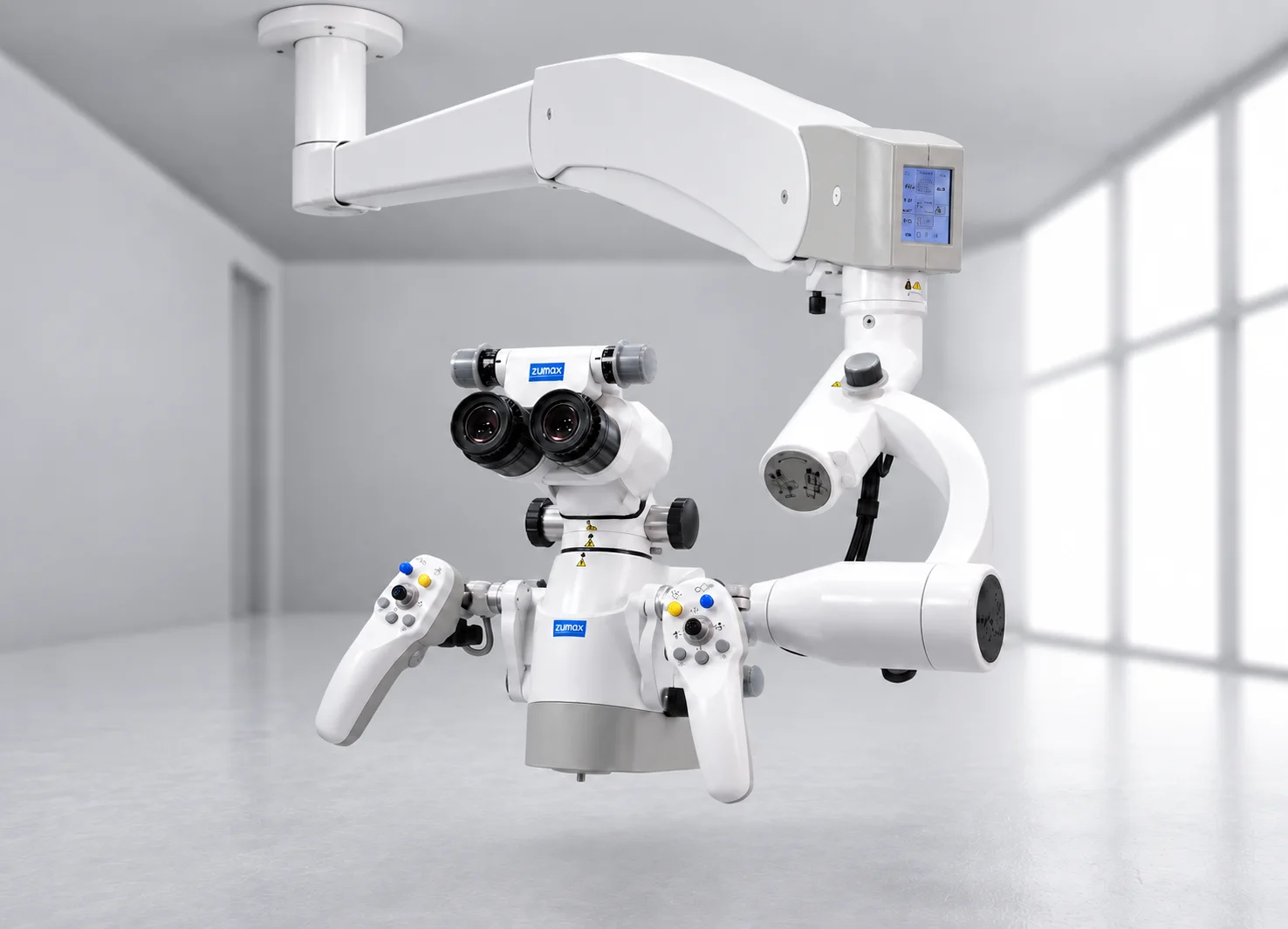 Microscopio clínico Zumax para carillas y endodoncia en Oral Center, Medellín